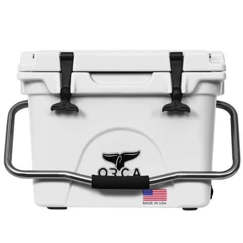 ORCA 40 Quart Hard Side Cooler, White