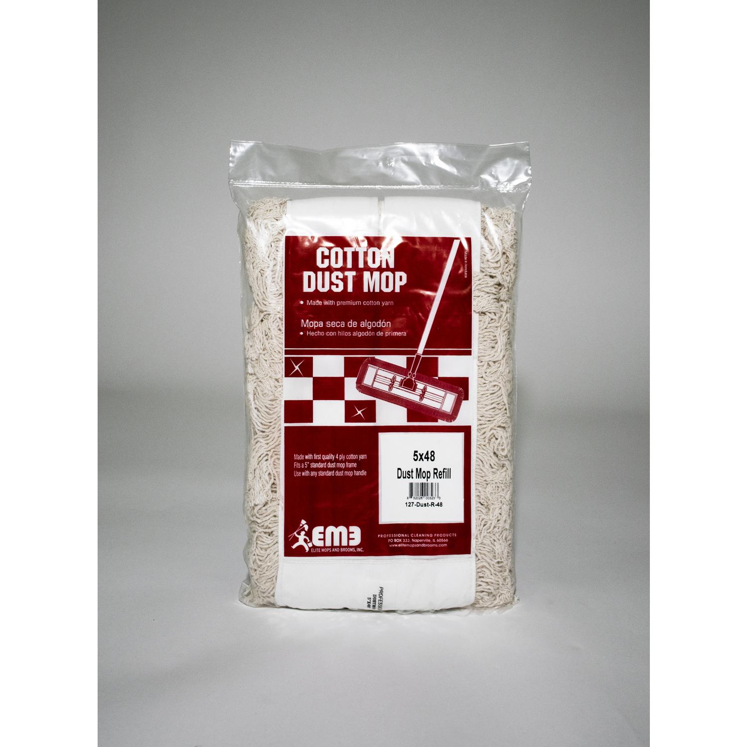 Elite Mops and Brooms Dust Cotton Mop Refill 1 pk Ace Hardware