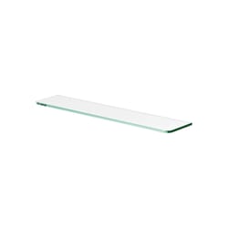 Dolle 0.31 in. H X 23.6 in. W X 4.7 in. D Clear Glass Shelf Board