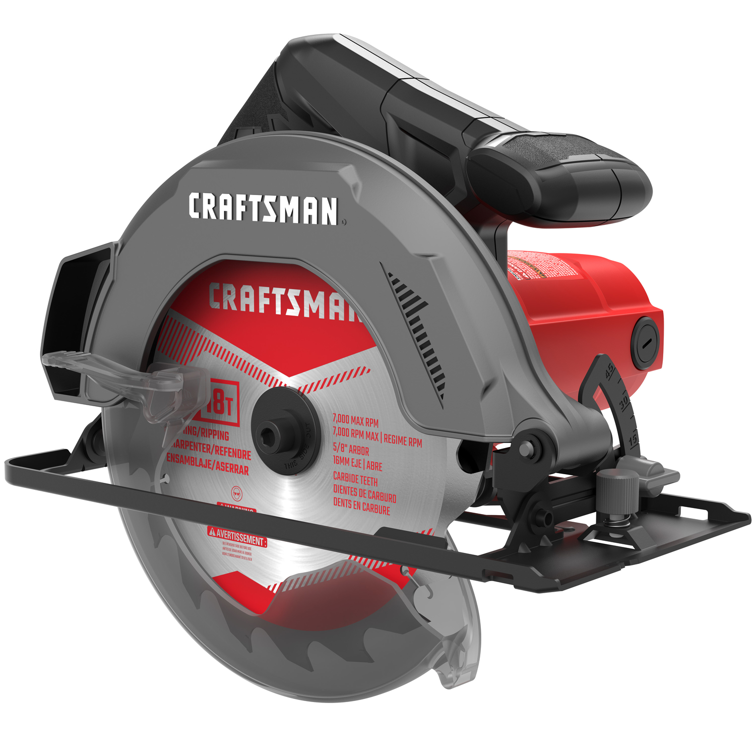 Craftsman 7-1/4 in. Corded 13 amps Circular Saw 5300 rpm - Ace Hardware