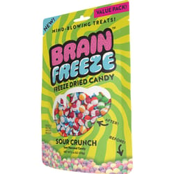 Brain Freeze Crunch Sour Candy 5.6 oz