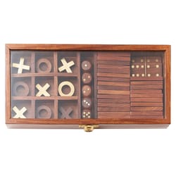 Matr Boomie 3-in-1 Game Set Brown