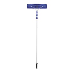 Snow Joe 25 in. W x 21 ft. L Aluminum Roof Rake Telescoping Handle