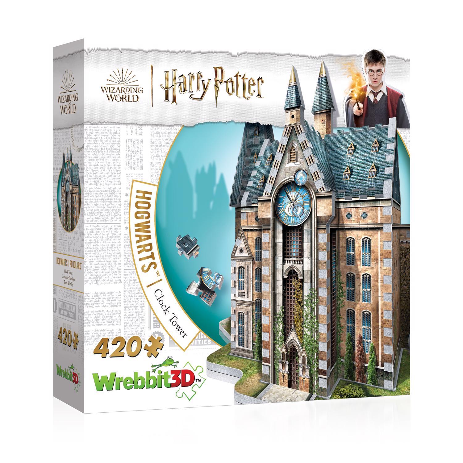 Photos - Jigsaw Puzzle / Mosaic Wrebbit3D Harry Potter The Clock Tower 3D Jigsaw Puzzle Multicolored 420 pc W3D-1013 