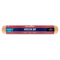 Wooster Super/Fab FTP Synthetic Blend 18 in. W X 3/8 in. Regular Paint Roller Cover 1 pk