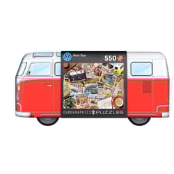 Eurographics VW - Road Trips Jigsaw Puzzles Multicolored 550 pc