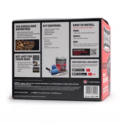 Herculiner Black Truck Bed Coating Kit 1 gal