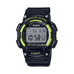 Casio Mens Classic Round Black Digital Watch Resin Water Resistant