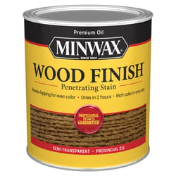 Minwax Wood Finish Semi-Transparent Provincial Oil-Based Penetrating Wood Stain 1 qt