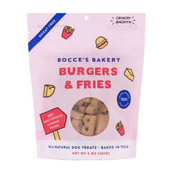 Bocce's Burgers and Fries Biscuit For Dogs 5 oz