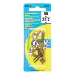 OOK Professional Picture Hanger 50 lb 2 pc