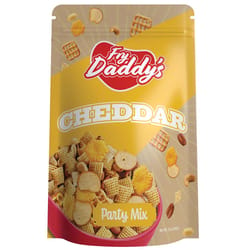 Fry Daddy's Cheddar Party Mix 12 oz Bagged