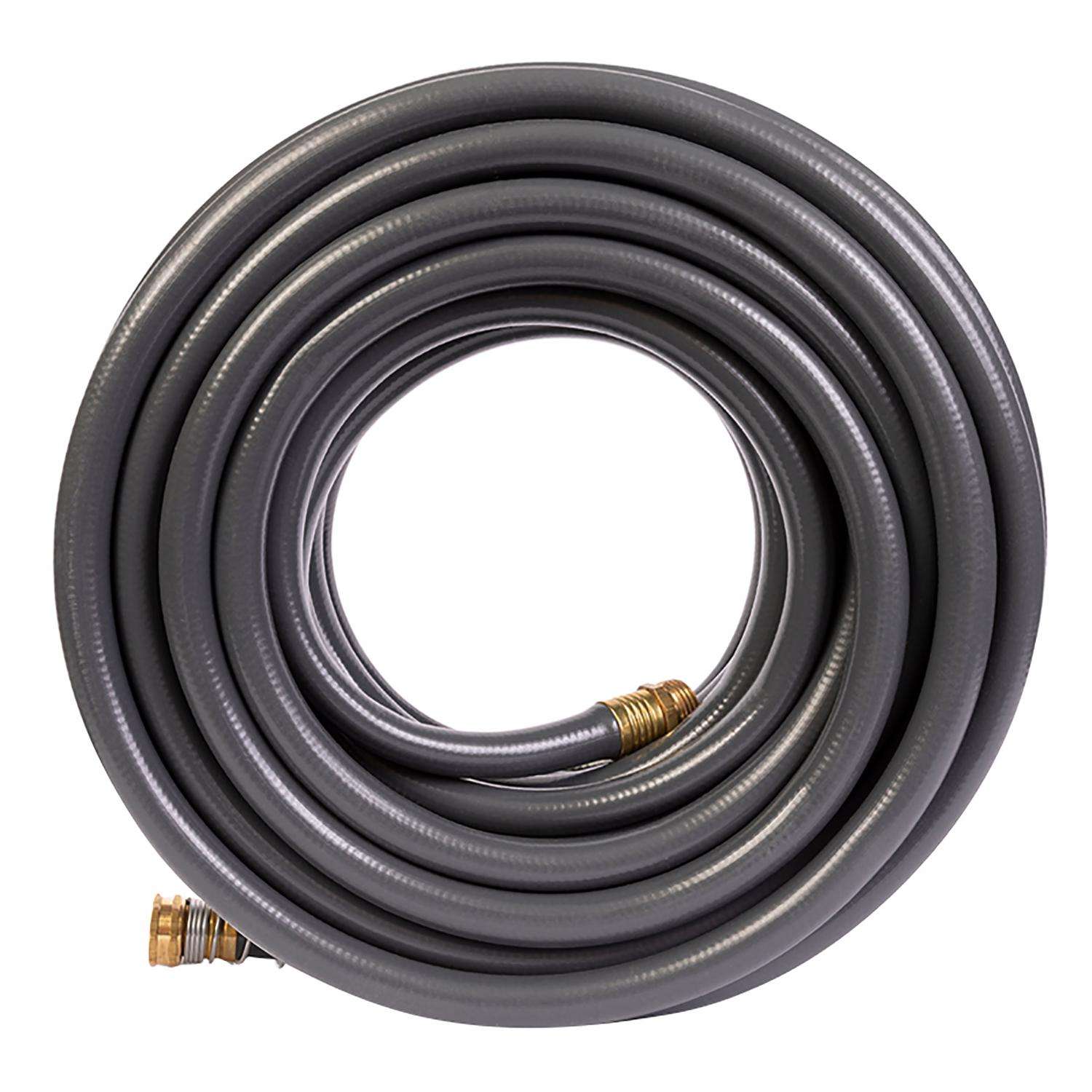 Gilmour Flexogen 5/8 in. D X 75 ft. L Heavy Duty Premium Grade Garden Hose Black Gilmour Flexogen 5/8 in. D X 75 ft. L Heavy Duty Premium Grade Garden Hose Black