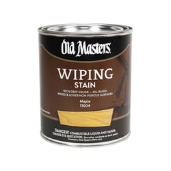 Old Masters Semi-Transparent Maple Oil-Based Wiping Stain 1 qt