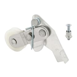Prime-Line 1 in. D X 1/4 in. L Mill Aluminum/Nylon Roller Assembly 1 pk