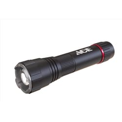 Ace Black LED Flashlight 18650 Battery