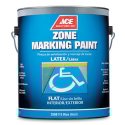Ace  Blue  Zone Marking Paint  1 gal. 