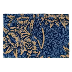 Entryways 24 in. W X 36 in. L Multi-Color Tulip and Willow Coir Door Mat