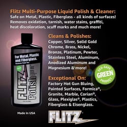Flitz No Scent Metal Polish 3.4 oz Liquid