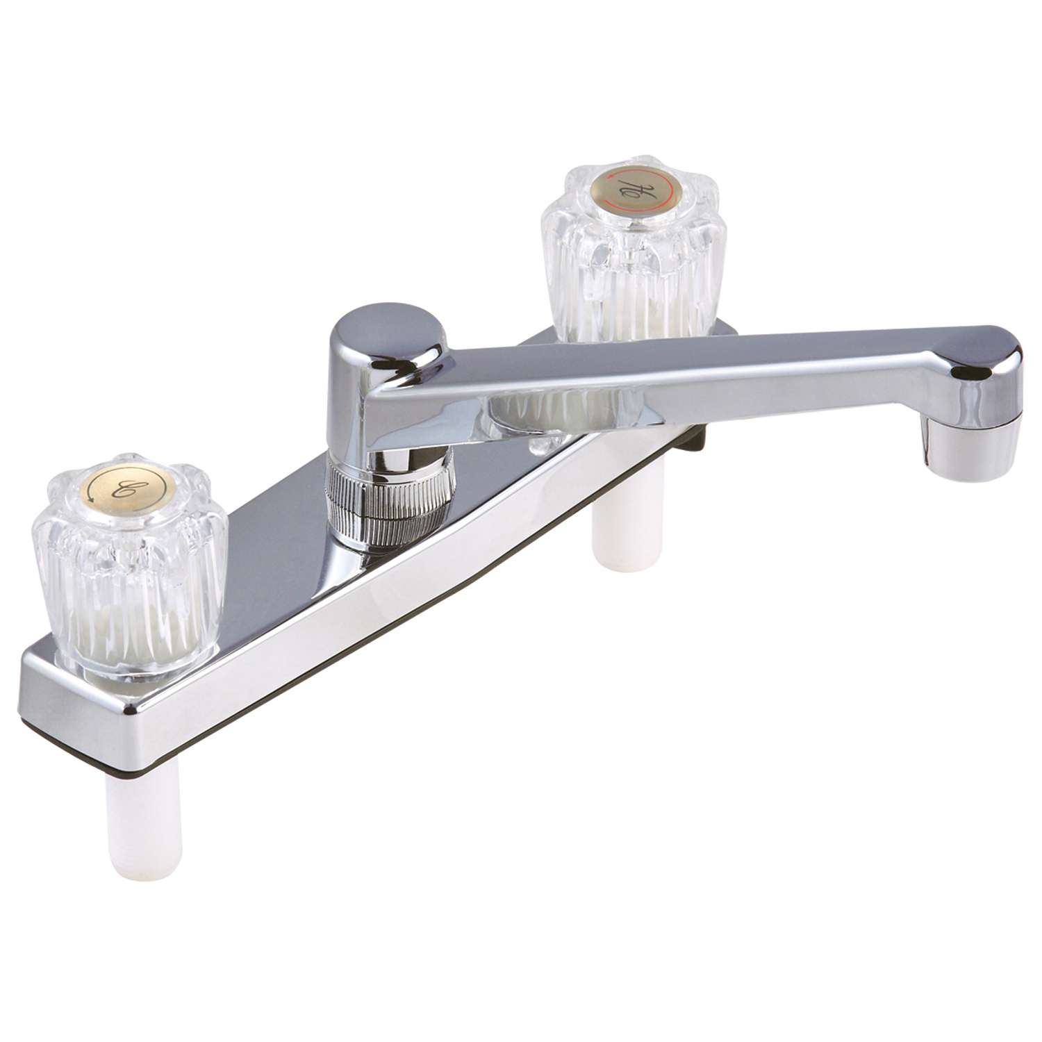 Home Plus Two Handle Chrome Kitchen Faucet Ace Hardware