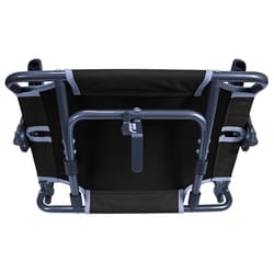 GCI Outdoor Big Comfort Black Hard Arm Stadium Chair