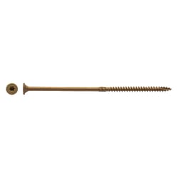 Big Timber No. 14 X 6 in. L Star Bronze Wood Screws 100 pk