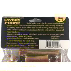Savory Prime Beef Grain Free Bully Stick For Dogs 10 oz 3-5 in. 1 each