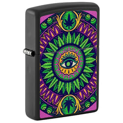 Zippo Multicolored Cannabis Pattern Lighter 2 oz 1 pk