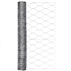 Garden Craft 24 in. H X 50 ft. L Galvanized Steel Poultry Netting 2 in.