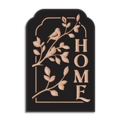 P Graham Dunn 15 in. H X 10 in. L Dark Brown MDF Home Ornate Decor