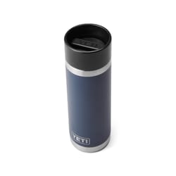 YETI Rambler 18 oz Navy BPA Free Bottle with Hotshot Cap