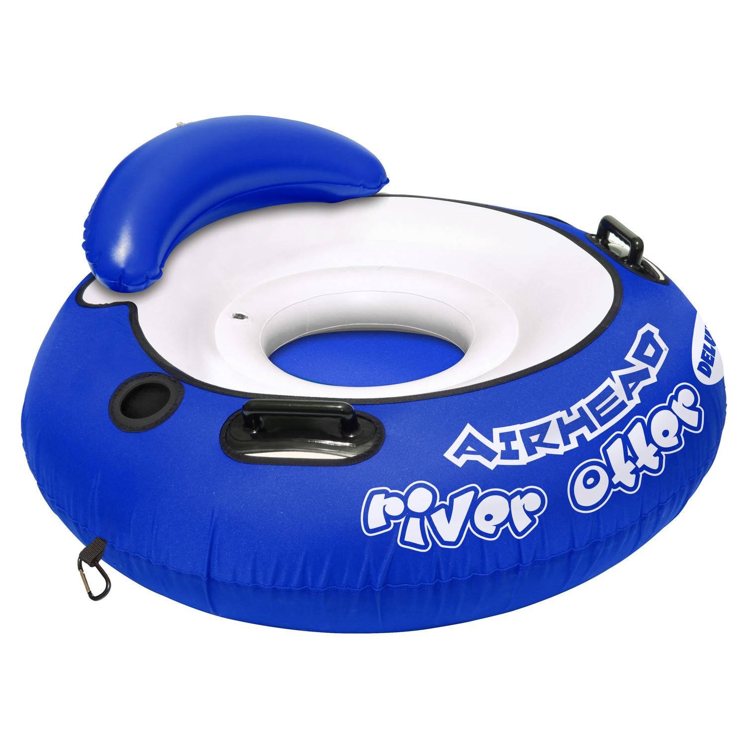 Airhead River Otter PVC Inflatable Multicolored Floating Tube 48 in. W X 48 in. L Sansujyuku sansujyuku.com