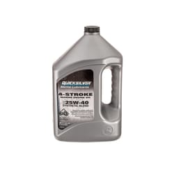 Quicksilver 25W40 4-Cycle Marine Oil 1 gal 1 pk