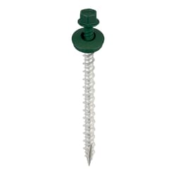 Acorn International No. 9 Sizes X 2-1/2 in. L Self-Tapping Hex Head Sheet Metal Screws 250 pk