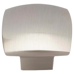 Amerock Everyday Modern Square Cabinet Knob Satin Nickel 1 pk