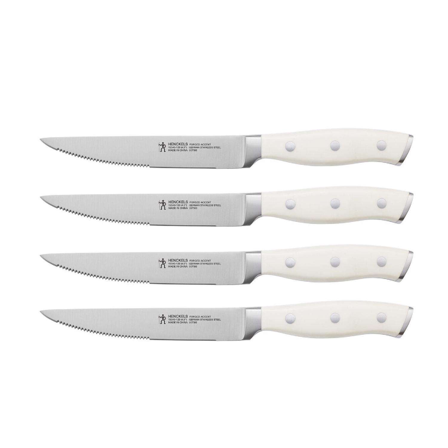 Zwilling J.A Henckels Stainless Steel Steak Knife Set 4 pc Ace Hardware