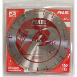 Pearl Abrasive Pro-V 14 in. D X 1 in. Diamond Saw Blade 1 pk