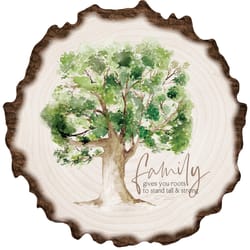P Graham Dunn 17.25 in. H X 17.25 in. L Multicolored Wood Barky Sign