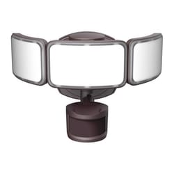 Feit Motion-Sensing Hardwired LED Bronze Security Floodlight