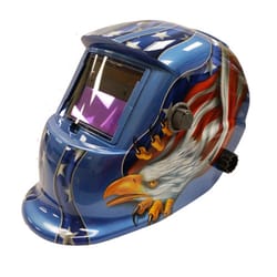 Spring Creek Products Auto-Darkening US Flag Welding Helmet Multicolored 1 pc