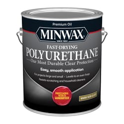 Minwax Semi-Gloss Clear Oil-Based Fast-Drying Polyurethane 1 gal