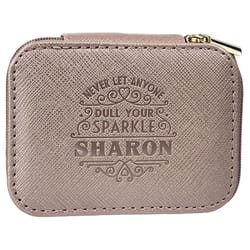 History & Heraldry Never Let Anyone Dull Your Sparkle Sharon Travel Jewellery Box 1 pk