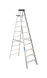 Werner  10 ft. H x 30 in. W Aluminum  Step Ladder  Type IA  300 lb. capacity 