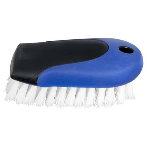 1pc Blue Hard Bristle Cleaning Brush For Bathroom Floor, Wall