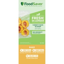 FoodSaver 1 qt Clear Vacuum Freezer Bags 44 pk - Ace Hardware