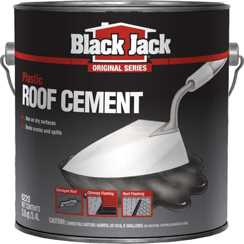 Roof Cement - Plastic - Black, Wet or Dry – Tyree Parts and Hardware