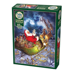 Cobble Hill Merry Christmas To All Jigsaw Puzzle 1000 pc