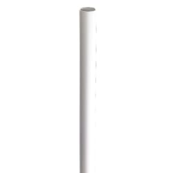 Lido 96 in. L X 1-5/16 in. D Powder Coated Stainless Steel Closet Rod