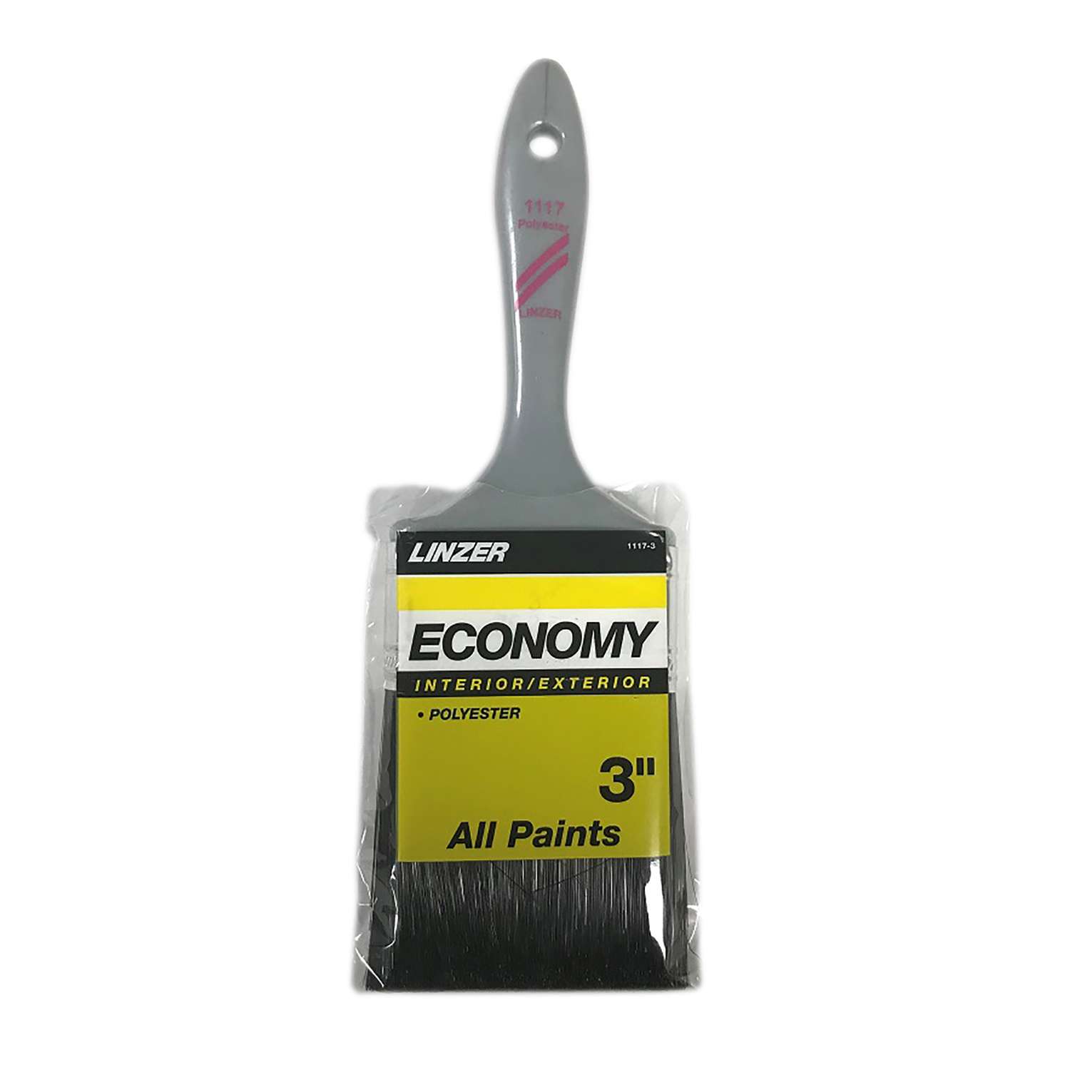 Linzer 3 in. Flat Paint Brush Ace Hardware