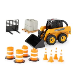 TOMY Big Farm John Deere Skid Steer Set Multicolored 11 pc